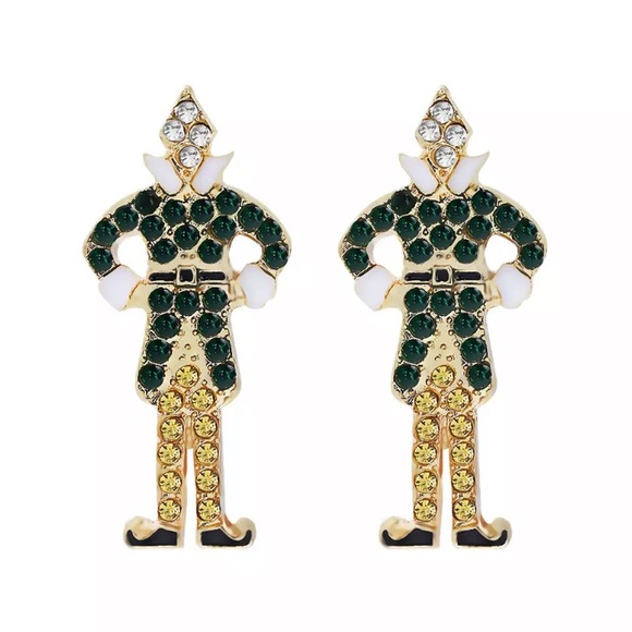 Buddy The Elf Holiday Earrings - Picture 1 of 4